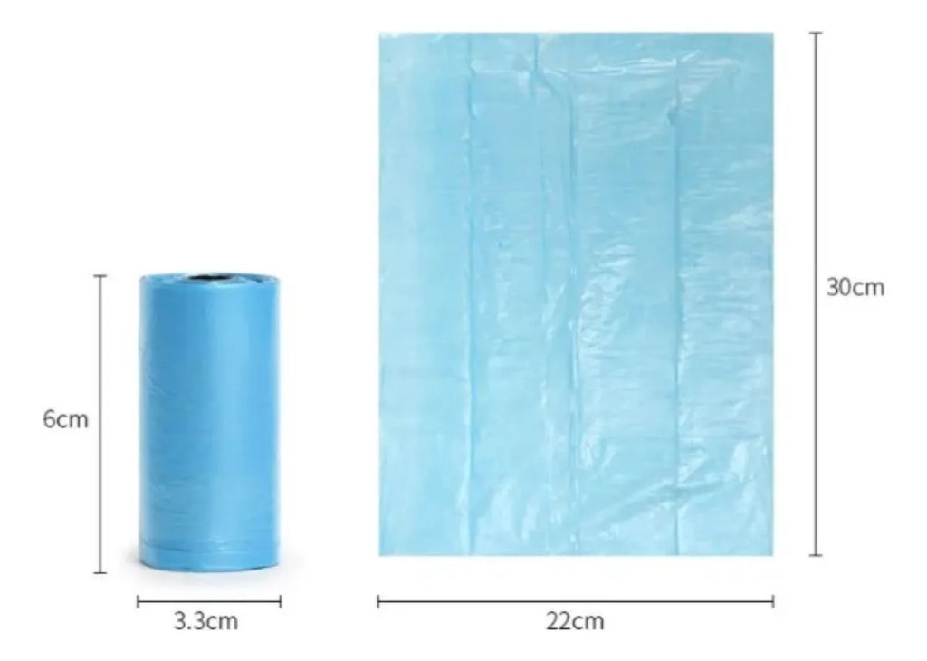 50 Rollos de Bolsa para recoger excremento de perro