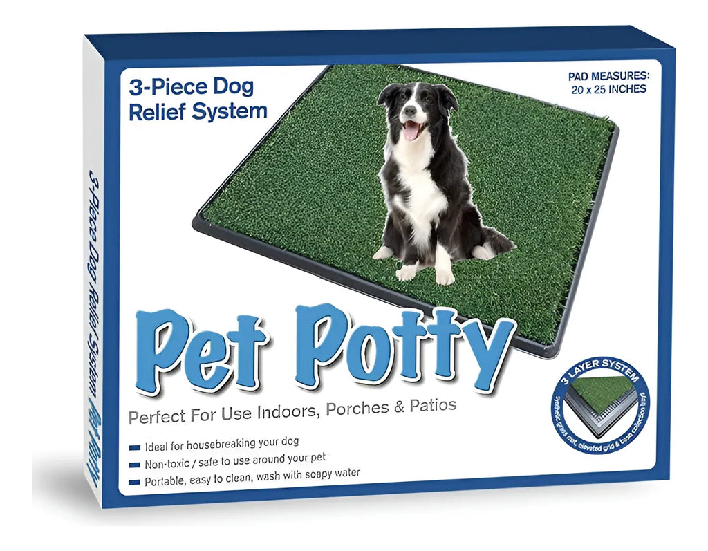 Tapete Sanitario Cesped Sintetico Para perro Lavable