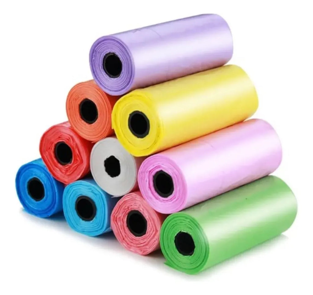 50 Rollos de Bolsa para recoger excremento de perro