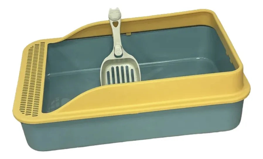 Arenero Rectangular Destapado para gato